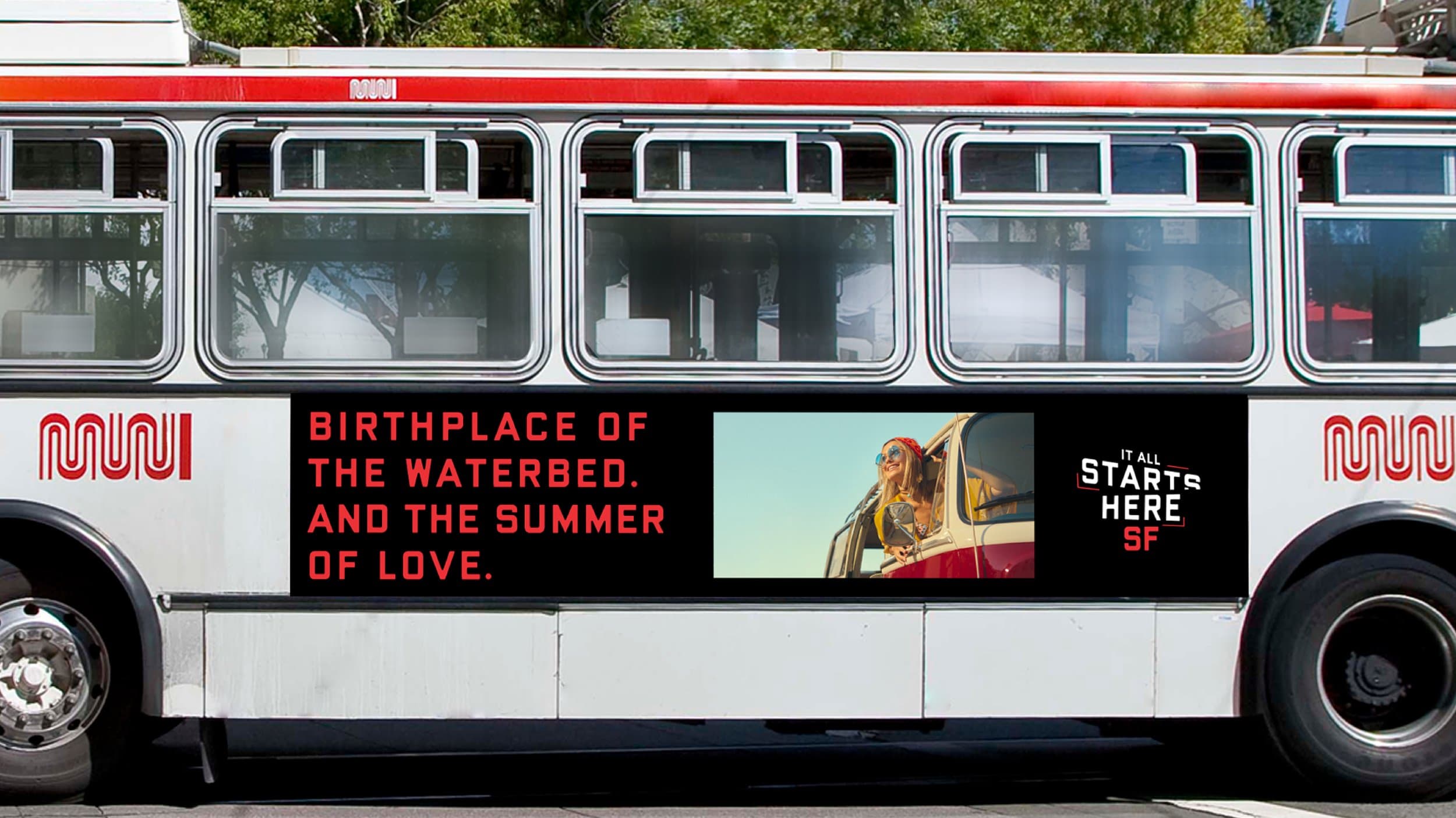 It All Starts Here - Bus OOH