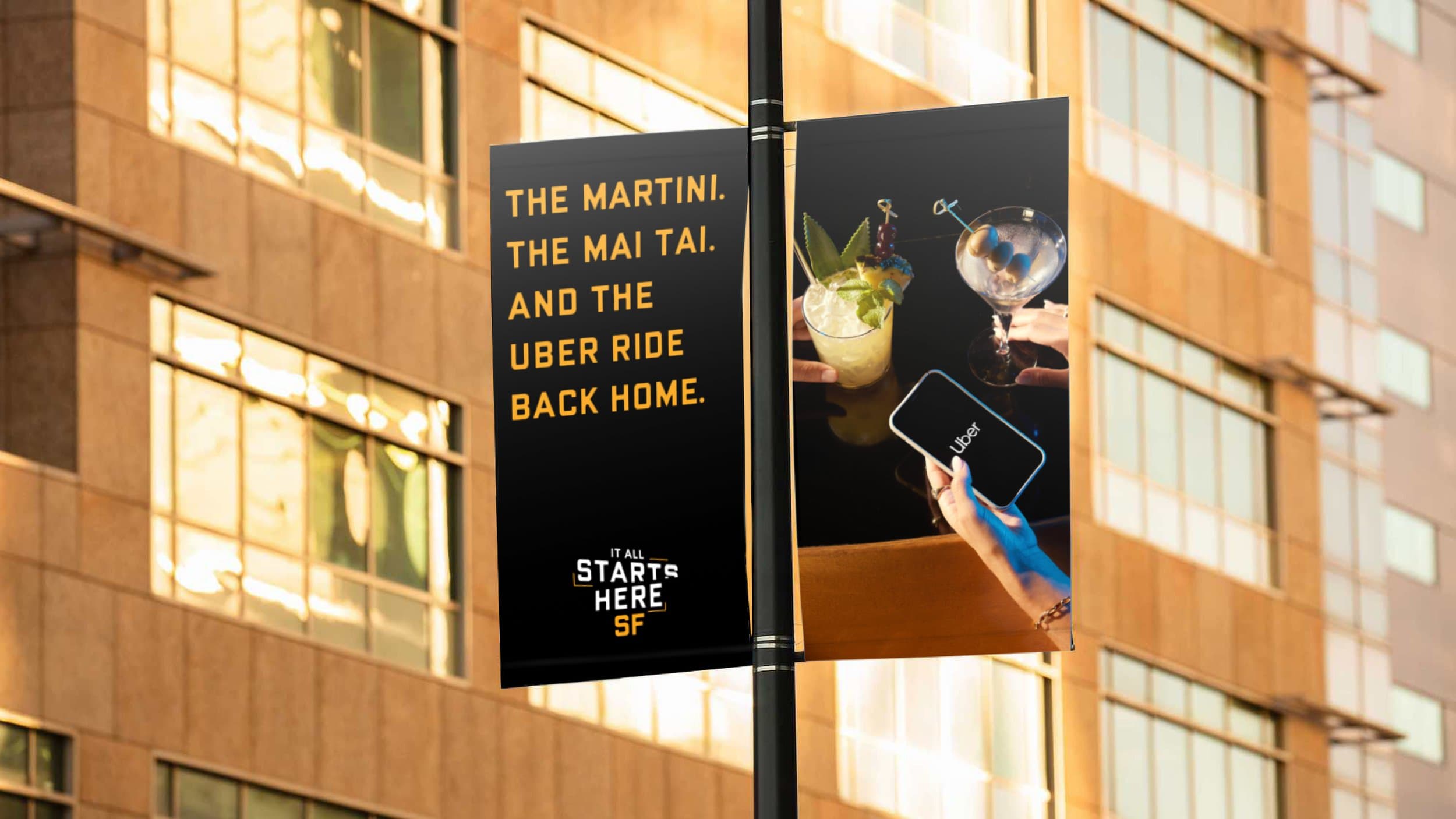 It All Starts Here - Martini Mai Tai OOH