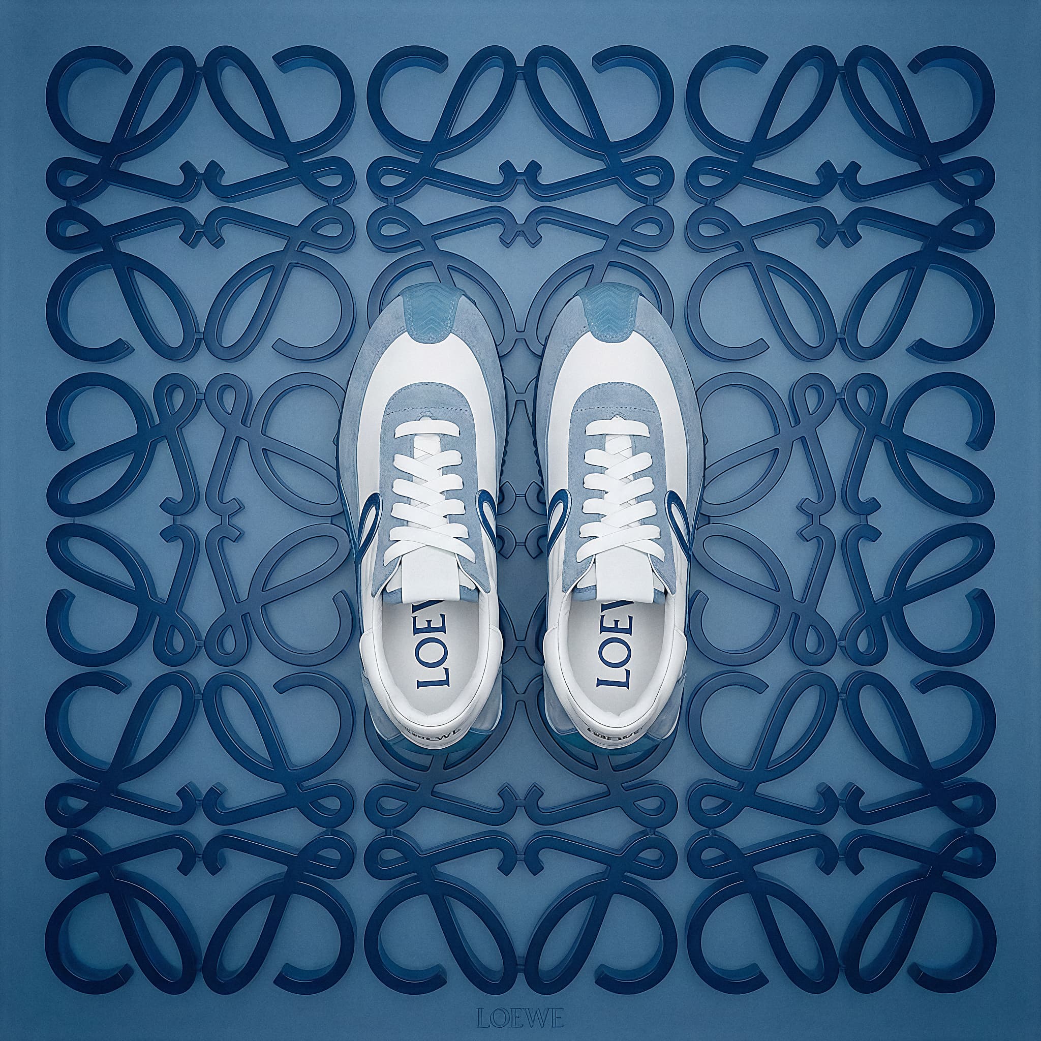 Loewe sneaker display