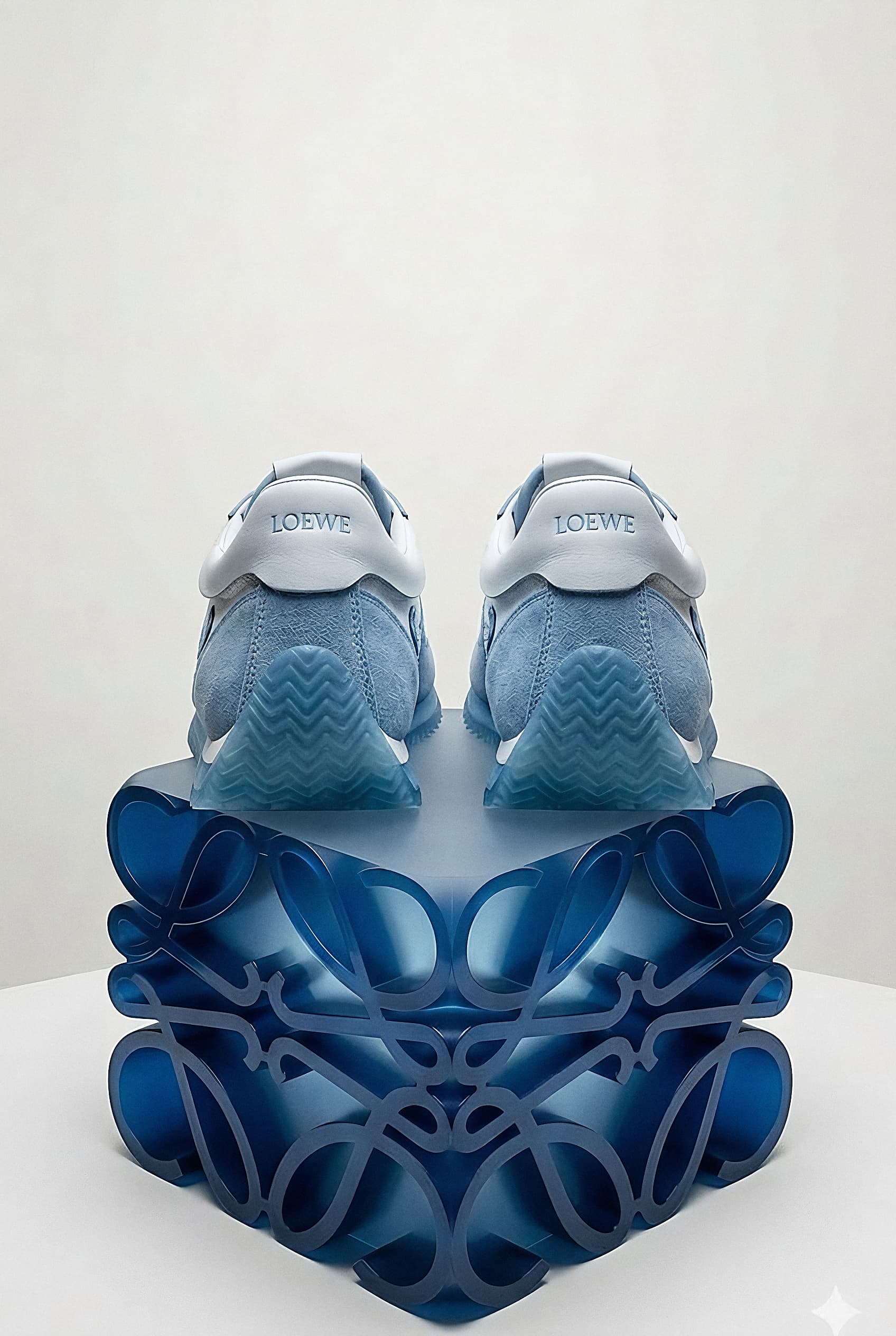 Loewe sneaker rear shot